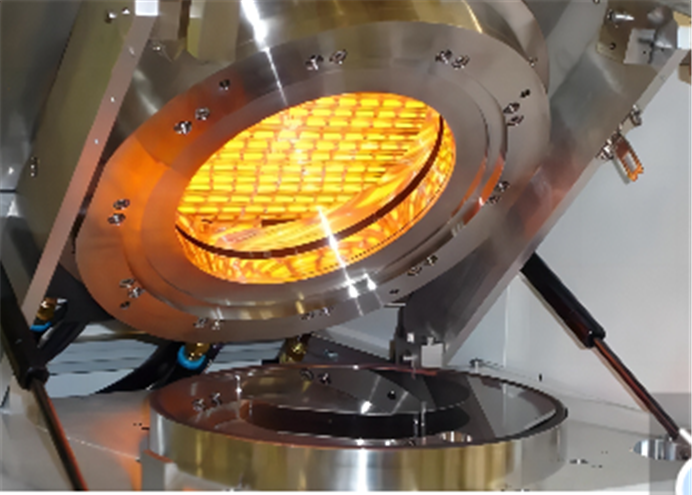Reflector for wafer curing lamp